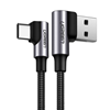 Picture of Kabel USB Ugreen USB-A - USB-C 0.5 m Czarny (20855B)