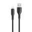 Изображение Kabel USB Usams USB-A - Lightning 1 m Czarny (SJ500USB01)
