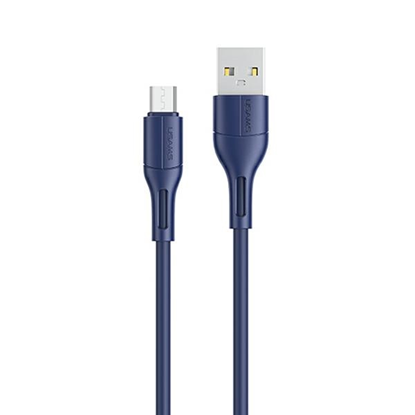 Picture of Kabel USB Usams USB-A - microUSB 1 m Niebieski (SJ502USB03)