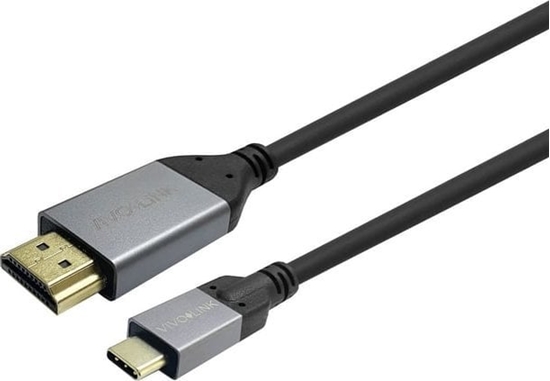 Изображение Kabel USB VivoLink USB-C - HDMI 5 m Czarny (PROUSBCHDMIMM5)