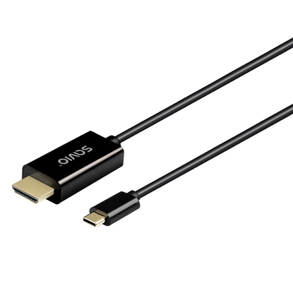 Attēls no Kabel USB-C do HDMI CL-191 30Hz, 2m plastik 