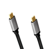 Изображение Kabel USB-C M/M, 4K/60 Hz, PD aluminiowy 1m 
