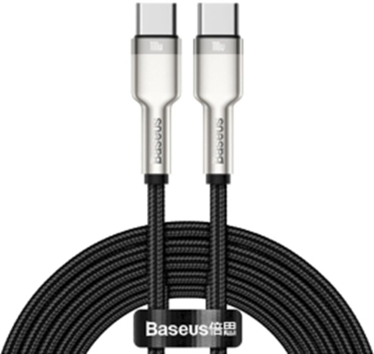 Attēls no Kabelis Baseus Cafule USB-C Male - USB-C Male 2m 100W
