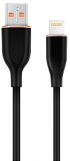 Изображение Kabelis Gembird Premium silicon USB-A Male - 8-pin Male 1.5m Black