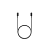 Изображение Kabelis Samsung USB Type-C Male - USB Type-C Male 1m 5A Black