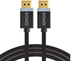 Picture of Kabelis Savio DisplayPort Male - DisplayPort Male 3m Black