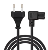 Изображение Kabelis Savio Power Cord C7 CL-186 Angled 5m Black