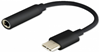 Изображение Kabelis Savio USB Type C Male - 3.5mm Female Black