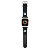 Picture of Karl Lagerfeld Karl and Choupette Head NFT Watch Strap for Apple Watch 42/44/45/46/49 / black