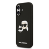 Picture of Karl Lagerfeld Liquid Silicone Double Heads MagSafe Case for iPhone 17 / black