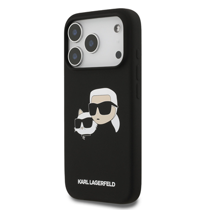 Изображение Karl Lagerfeld Liquid Silicone Double Heads MagSafe Case for Apple iPhone 17 Pro