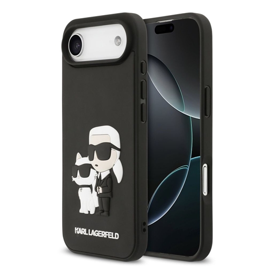 Picture of Karl Lagerfeld 3D Rubber Karl and Choupette Case for Apple iPhone 17 Air