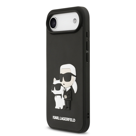 Picture of Karl Lagerfeld 3D Rubber Karl and Choupette Case for Apple iPhone 17 Air
