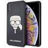 Изображение Karl Lagerfeld KLHCI65DLHBK iPhone XsMax black Ico