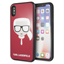 Picture of Karl Lagerfeld KLHCPXDLHRE iPhone X|Xs czerwony|re
