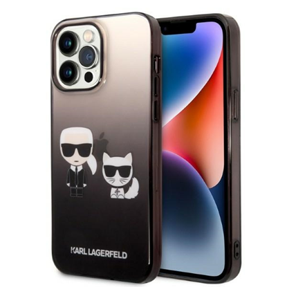 Изображение Karl Lagerfeld Gradient Karl and Choupette Case fo