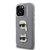 Изображение Karl Lagerfeld Grained PU K&CH Heads Case for Apple iPhone 16 Pro