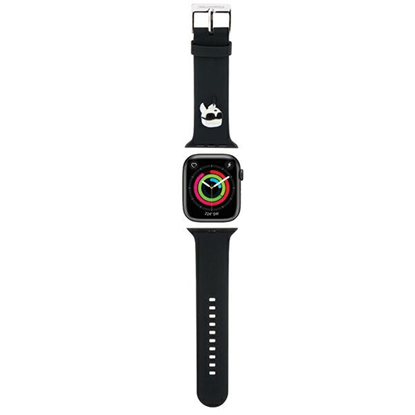 Изображение Karl Lagerfeld Karl Head NFT Watch Strap for Apple Watch 38/40/41 / black