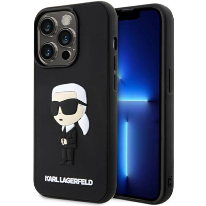 Attēls no Karl Lagerfeld KLHCP14L3DRKINK iPhone 14 Pro 6.1" 