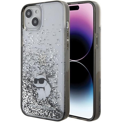 Picture of Karl Lagerfeld Liquid Glitter Choupette case for i