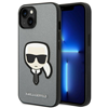 Picture of Karl Lagerfeld Saffiano Karl Head Patch Case - Etui iPhone 14 Plus (srebrny)