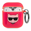 Picture of Karl Lagerfeld KLA2UCHFP AirPods cover pink Choupe
