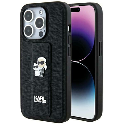 Изображение Karl Lagerfeld KLHCP13LGSAKCPK iPhone 13 Pro melns