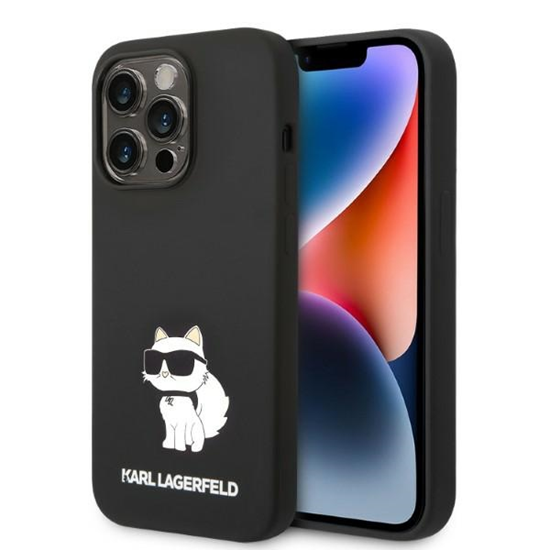 Изображение Karl Lagerfeld KLHCP14LSNCHBCK Back Case for Apple iPhone 14 Pro