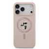Picture of Karl Lagerfeld Liquid Silicone Karl and Choupette MagSafe Case for Apple iPhone 17 Pro Max