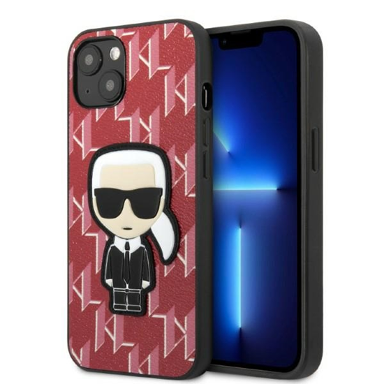 Picture of Karl Lagerfeld Monogram Ikonik Case for iPhone 13 