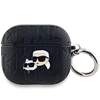 Изображение Karl Lagerfeld PU Embossed Karl and Choupette Heads Case for Apple AirPods 3