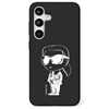 Picture of Karl Lagerfeld Silicone Graffiti Ikonik Printed Logo MagSafe Case for Samsung Galaxy S25 Ultra