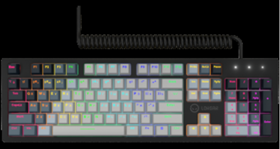 Изображение Klaviatūra Lorgar Azar 514 White ENG