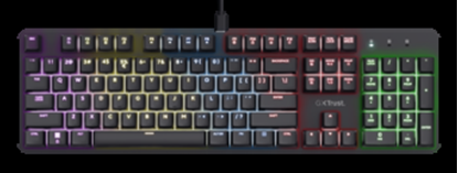Picture of Klaviatūra Trust GXT 871 Zora Black
