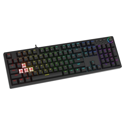 Изображение Klawiatura mechaniczna STYX Outemu Red Hot Swap RGB
