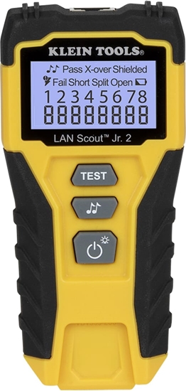 Изображение Klein Tools VDV526-052 LAN Scout Jr. Kabeltester