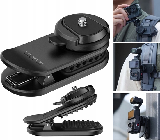 Picture of Klips Uchwyt Mocowanie Szybkozczka Na Pasek Szelki Magnes 1/4 / Ulanzi Ck02