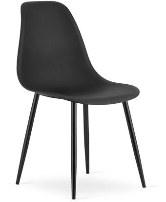 Picture of Krzeso skandynawskie czarne WAT do kuchni biuro jadalni loft