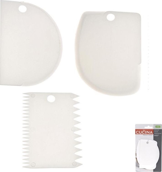 Picture of La Cucina opatka do kremu skrobak opatka packa 3szt uniwersalny