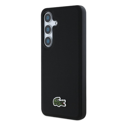 Изображение Lacoste Iconic Petit Pique Woven Logo MagSafe Case for Samsung Galaxy S25