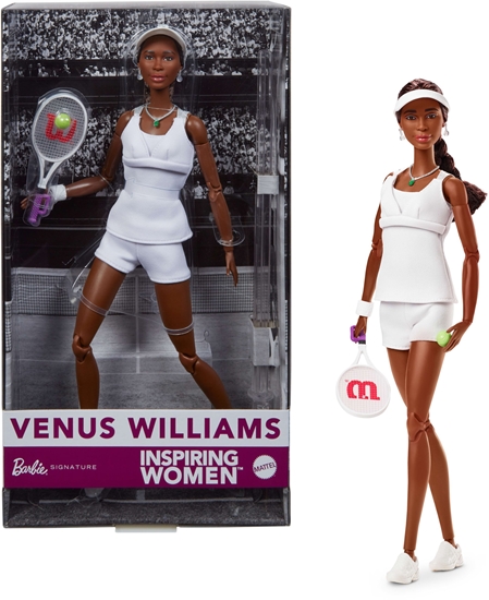 Picture of Lalka Barbie Mattel Signature Inspiring Women Venus Williams (HRM49)