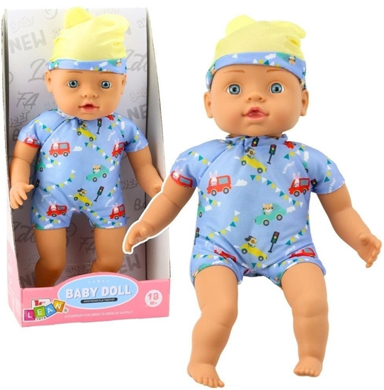 Picture of Lalka bobas niebieskie ubranko 31cm