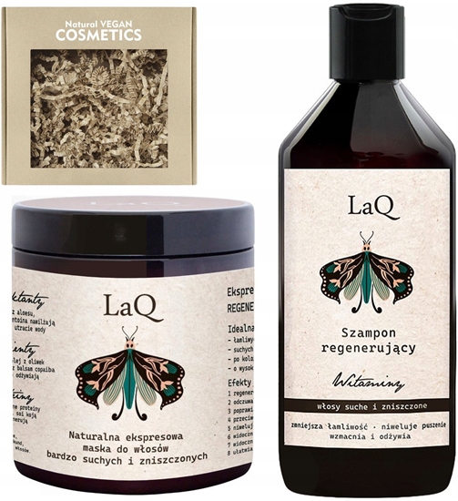 Picture of LAQ_SET Botanic Hair regenerujcy szampon 300ml + maska do wosów 250ml