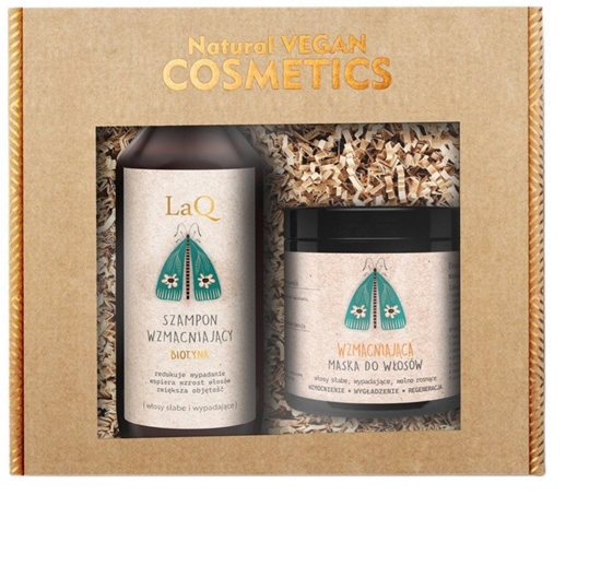 Изображение LAQ_SET Botanic Hair wzmacniajcy szampon 300ml + maska do wosów 250ml