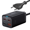 Picture of Lādētājs Baseus GaN3 Pro Quick Charger 2 x USB-C / 2x USB 65W Black