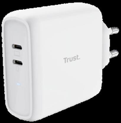 Picture of Lādētājs Trust Maxo 65W 2x USB-C White