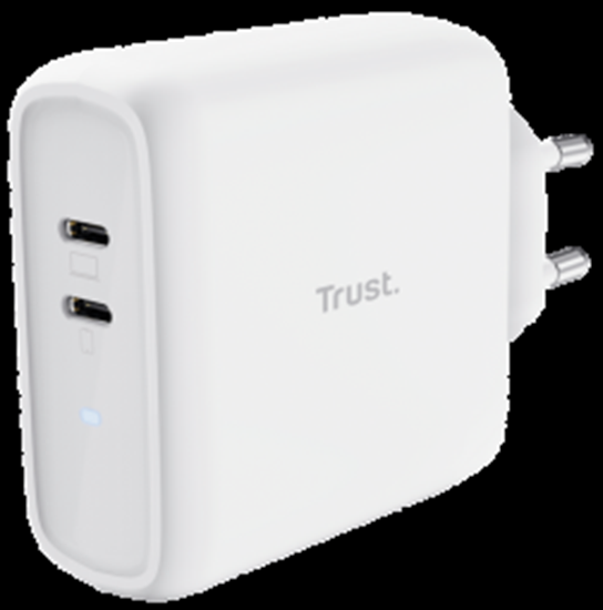 Изображение Lādētājs Trust Maxo 65W 2x USB-C White
