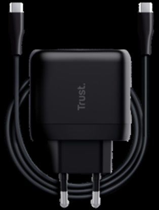 Picture of Lādētājs Trust Maxo 65W Black USB-C + 2m USB-C Cable