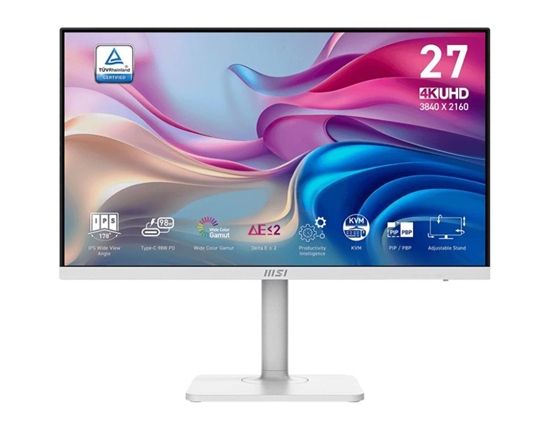 Изображение Monitor 27 cali Modern MD272UPHW LED/UHD/Flat/60Hz/biały
