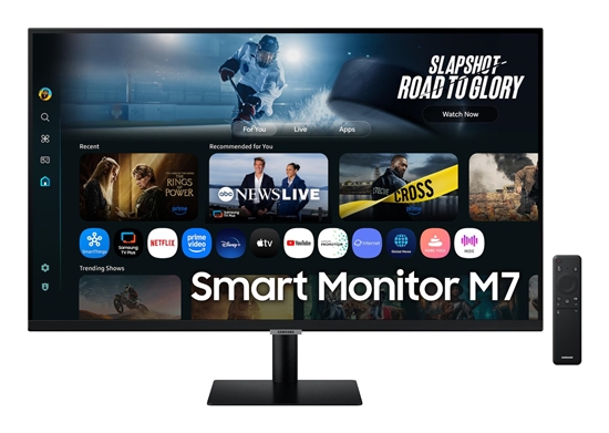 Picture of LCD Monitor|SAMSUNG|32 "|3840 x 2160 pixels|4K Ultra HD|Native aspect ratio 16:9|LCD|Flat|LS32FM700UUXDU